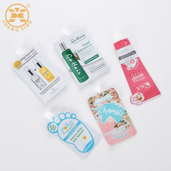 Прямая печать на заводе на заказ 200 мл 500 мл 1 л 2 л 3 л упаковка стоячая сумка с носиком с ручкой